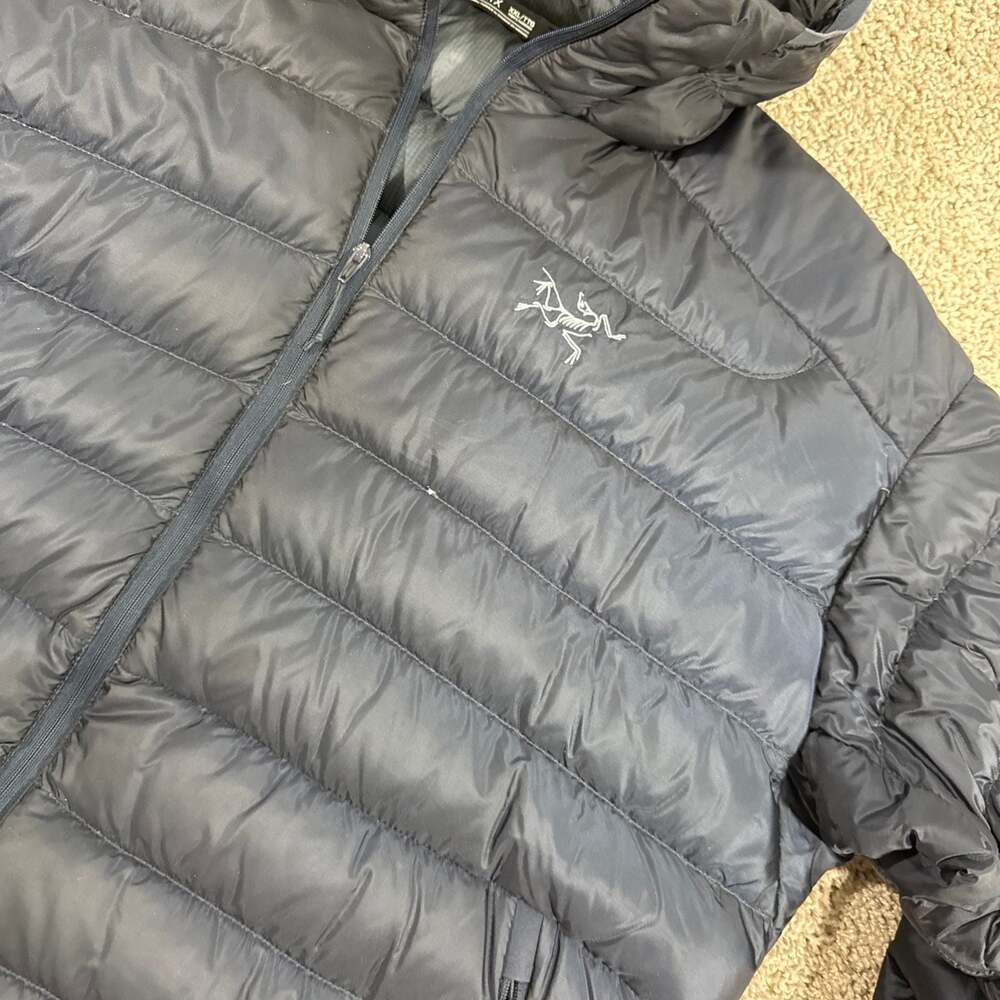 Arc’teryx Cerium LT Hoody Jacket Mens XXL Black Down Ultralight Hooded - Picture 4 of 10